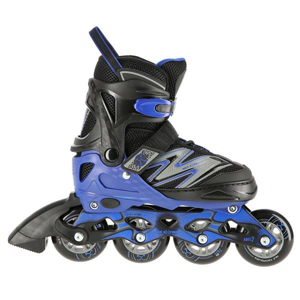 NA11010 BLACK-BLUE SIZE S (31-34) NILS EXTREME INLINE SKATES