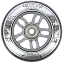 PU 90x24 82A ČERNÁ N (4 ks) + ABEC-9 CHROM (8 ks) NILS EXTREME SET