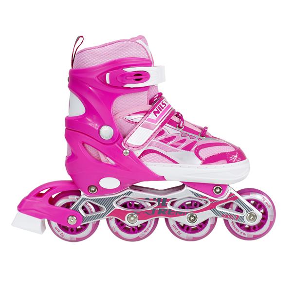 NJ1828 A PINK SIZE M (35-38) NILS EXTREME ROLLER SKATES