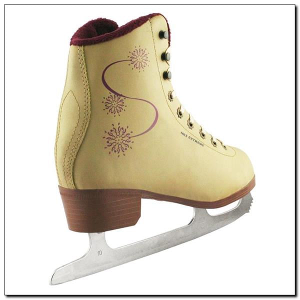 NF603 S BEIGE SIZE 36 NILS EXTREME FIGURE SKATES