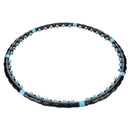 HMS HHP006 BLACK-BLUE Hula Hop masujący z magnesami 98 cm