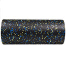 FS115 BLACK/BLUE-YELLOW DOTS 45CM ROLLER FITNESS HMS