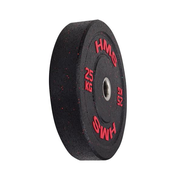 HTBR25 RED OLYMPIC BUMPER PLATE 25 KG HMS