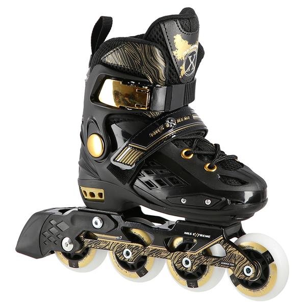 NA20004 BLACK SIZE S (30-33) NILS EXTREME INLINE SKATES