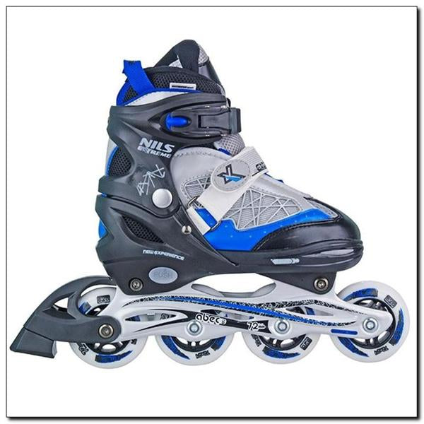 NH616A BLUE SIZE M (34-37) SKATING ROLLERS HOCKEY NILS EXTREME