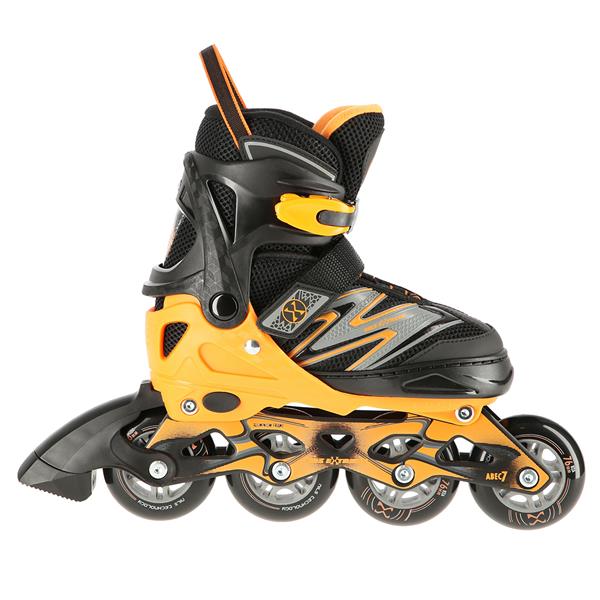 NA11010 BLACK-ORANGE SIZE M (35-38) NILS EXTREME INLINE SKATES