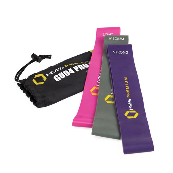 GU04 PRO SET HMS EXERCISE BAND SET