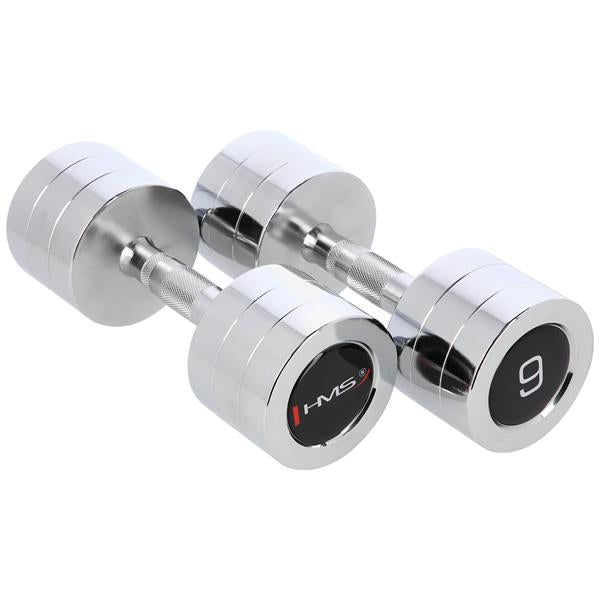 CHD09 CHROME Dumbbells (2 pcs.) HMS