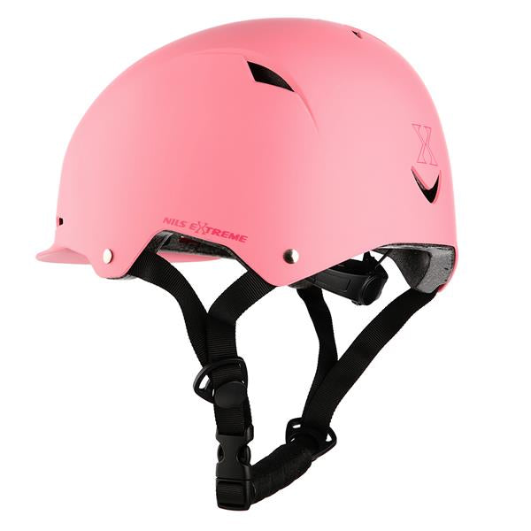 MTW02 RÓŻOWY ROZM.  S (51-57 cm) KASK NILS EXTREME