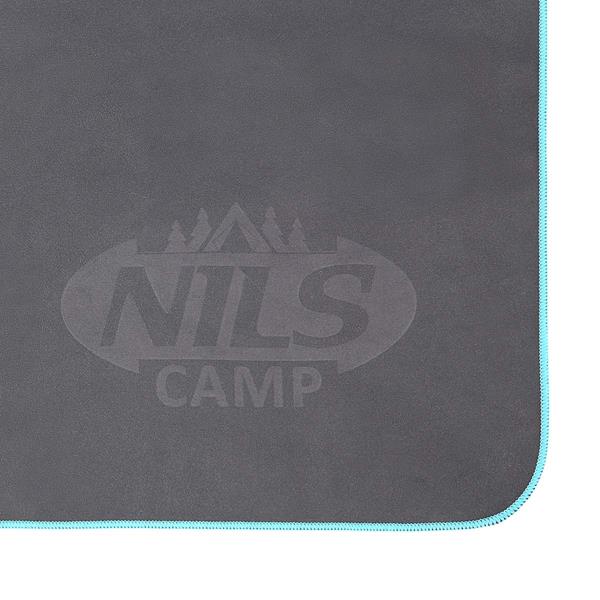 NCR13 GRAY MICROFIBER TOWEL 200X90 cm NILS CAMP