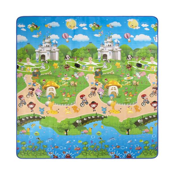 Dětská pikniková deka NC8007 180x180 PVC EPE ALU NILS CAMP