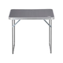NC3020 GRAFITOVÝ KEMPINGOVÝ STŮL 80x60x70 CM NILS CAMP