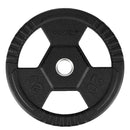 TOH20 BLACK OLYMPIC PLATE RUBBER-COATED 20 KG HMS