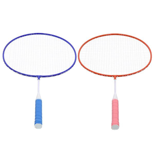 NR302 DĚTSKÁ BADMINTONOVÁ SADA (2 RAKETY + KOUSKY) NILS