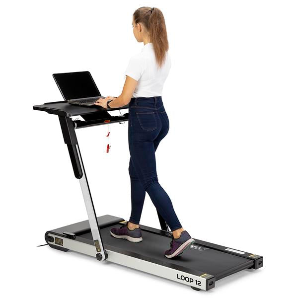 Electric treadmill with desk HMS LOOP12 MULTI GRAY