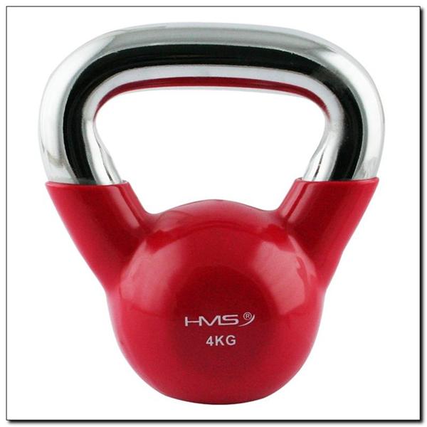 KTC04 RED CHROME KETTLEBELL HANDLE CAST IRON HMS