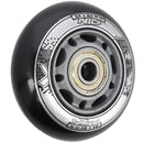 PU 64x24 82A ČERNÁ N (4 ks) + ABEC-9 (8 ks) NILS EXTREME SET