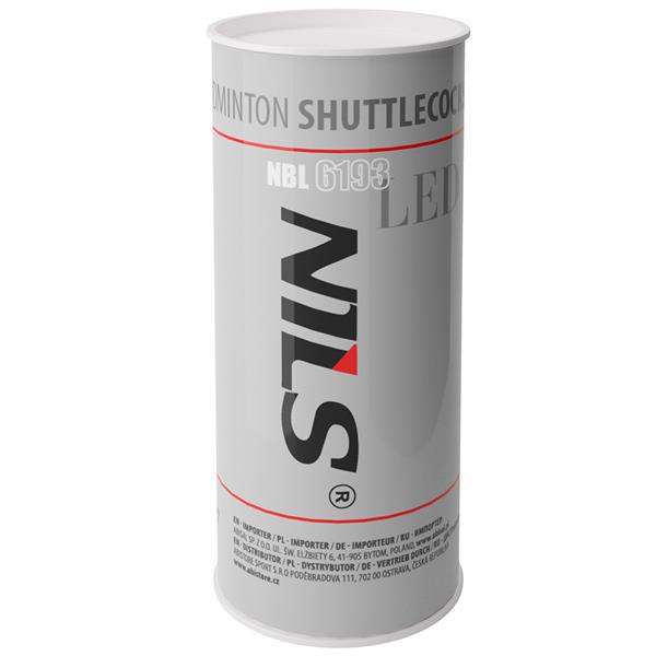 NBL6193 NYLON LED SHUTTLES PACK OF 3 NILS