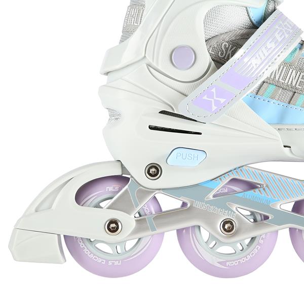 NA1186 LIGHT BLUE SIZE S (31-34) NILS EXTREME INLINE SKATES