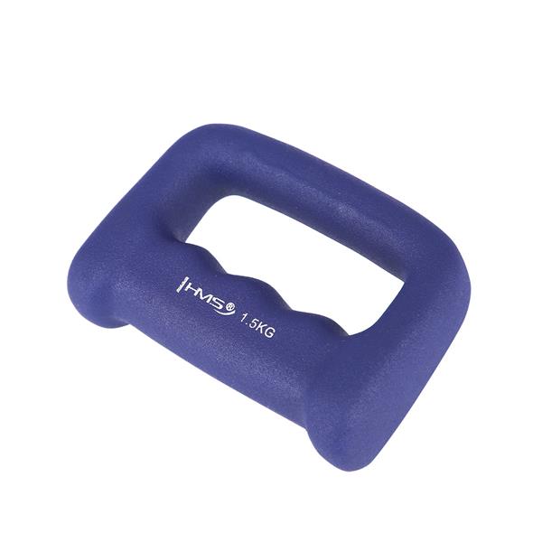 CK15 KASTET DARK BLUE CAST IRON WEIGHT NEOPRENE COVERED 1.5 KG HMS