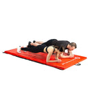 MGS01 FOLDABLE GYMNASTIC MATTRESS 2400x1200 MM RED HMS PREMIUM