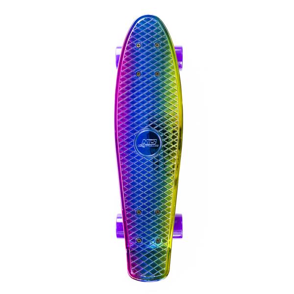 PNB01 RAINBOW ELECTROSTYLE PENNYBOARD SKATEBOARD NILS EXTREME