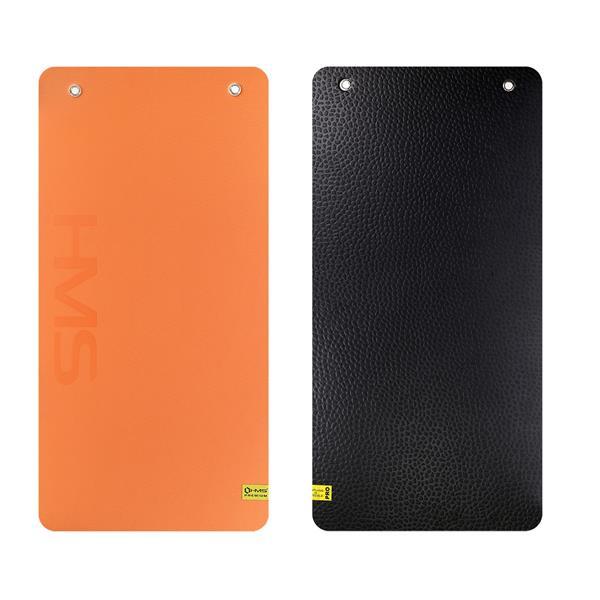 MFK01 ORANGE-BLACK CLUB FITNESS MAT WITH HOLES HMS PREMIUM