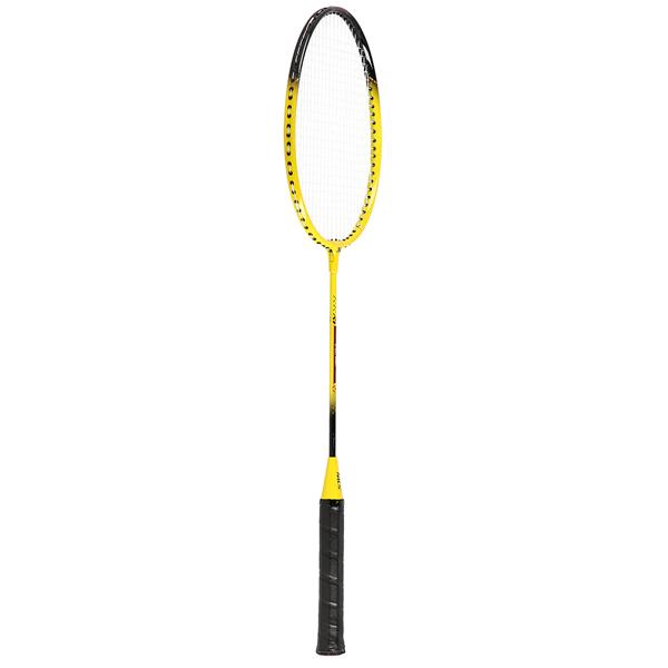 NRZ262 ALUMINUM / BADMINTON SET 2 RACKETS + 3 FEATHER SHUTTLES + NET 600x60cm + NILS COVER