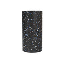 FS114 BLACK/BLUE DOTS 30CM ROLLER FITNESS HMS