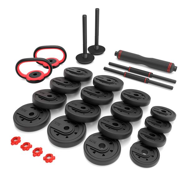 SGX140 (3 PIECES) PRO SET 6IN1 WEIGHT SET 40KG HMS