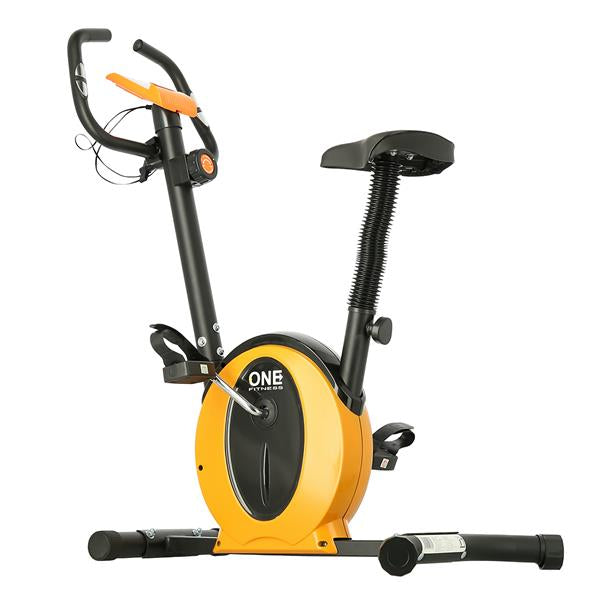 M8410 BLACK-ORANGE ONE FITNESS MAGNETIC BIKE