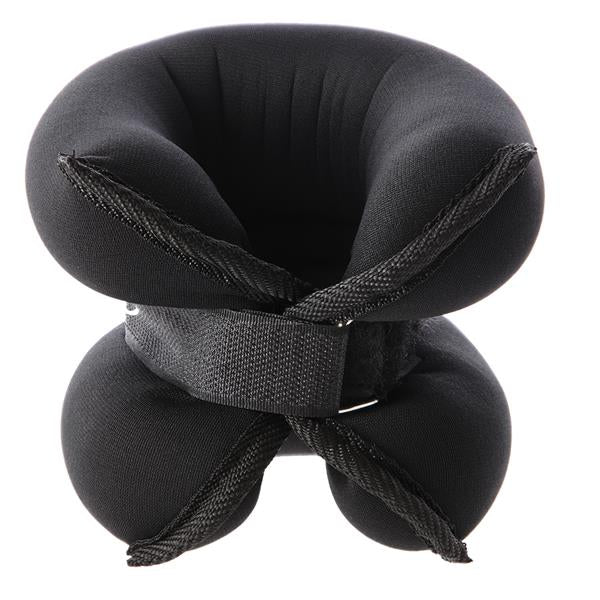 OB06 BLACK ARM AND LEG WEIGHTS 2 x 3 KG HMS