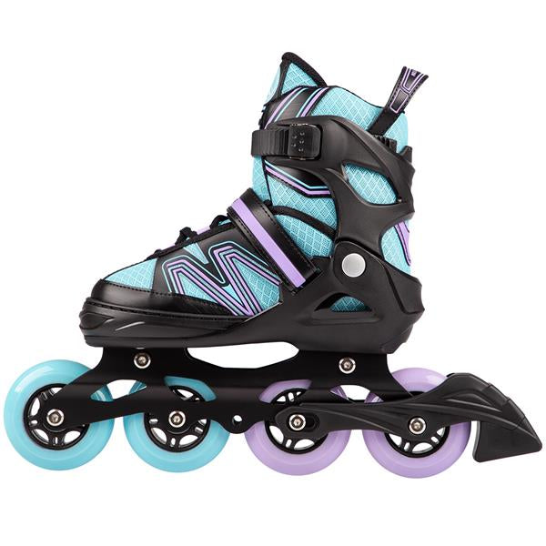 NA14169 A BLACK-BLUE SIZE S (31-34) NILS EXTREME INLINE SKATES