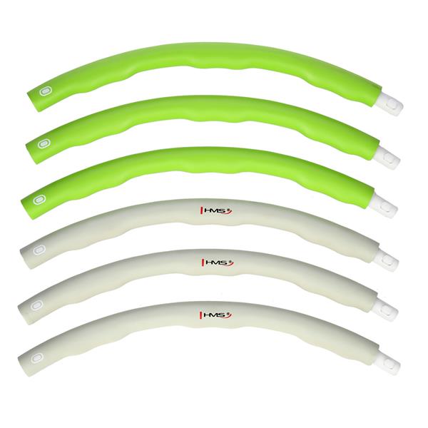 HHP003 GREEN-GREY HULA HOP 1.5KG 100CM HMS