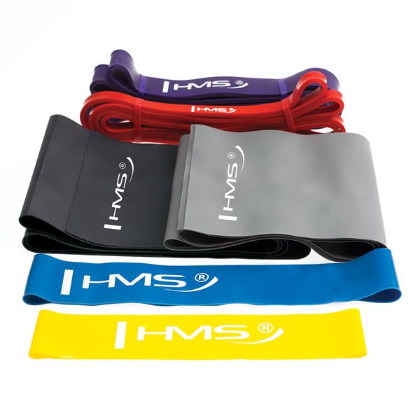 GU04 GU05 TP01 MIX SET OF HMS EXERCISE BANDS