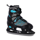 NH2253 A BLACK/BLUE ROZM. S(33-36) ŁYŻWY HOKEJOWE NILS EXTREME