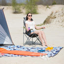 NC3080 ŠEDÁ KEMPOVACÍ ŽIDLE NILS