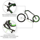 WH227F GREEN 20/16 HULAJNOGA SKŁADANA NILS EXTREME"