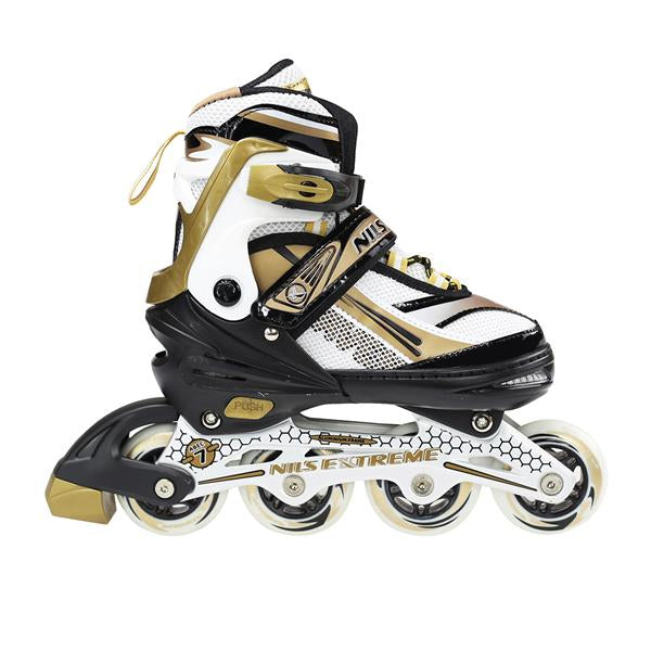 NA1123 A GOLD SIZE L (39-42) NILS EXTREME INLINE SKATES