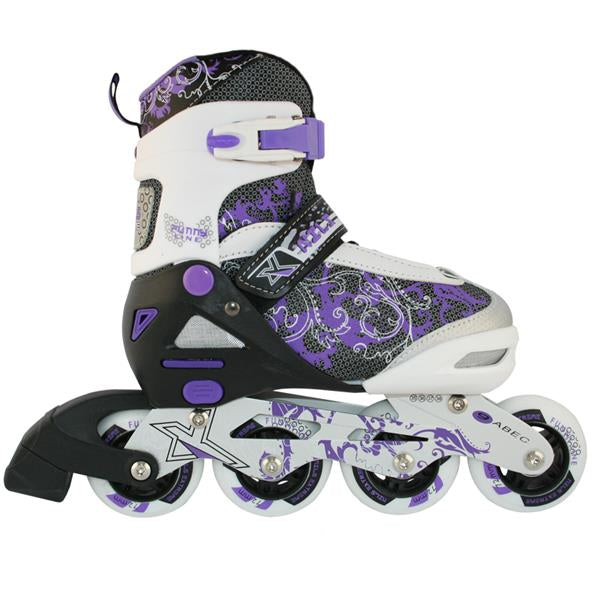 NJ 9012 A PURPLE SIZE M NILS EXTREME SKATES