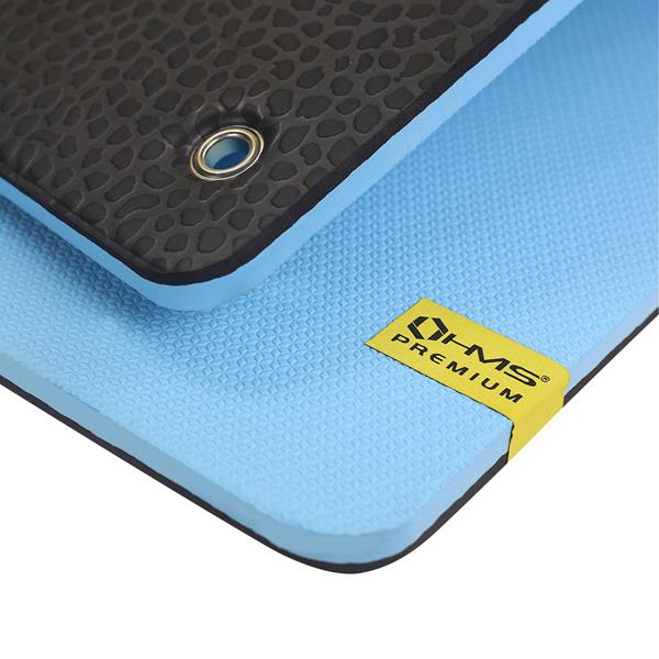 MFK02 BLUE-BLACK CLUB FITNESS MAT WITH HOLES HMS PREMIUM