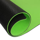 YM06T GREEN-BLACK YOGA MAT WITH HMS PREMIUM BAG