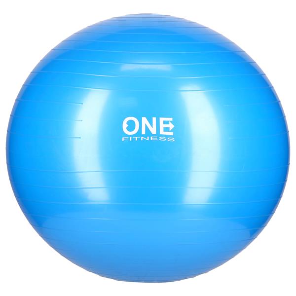 GB10 65CM BLUE GYM BALL 10 PIŁKA GIMNASTYCZNA ONE FITNESS