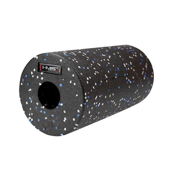 FS114 BLACK/BLUE DOTS 30CM ROLLER FITNESS HMS