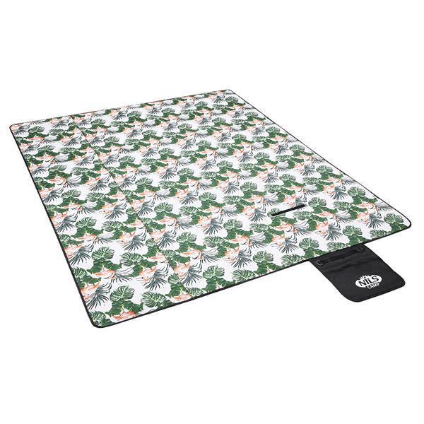 NC8008 LEAVES PICNIC BLANKET 220x200 PE ALU NILS CAMP