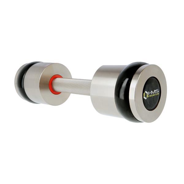 HH08 2 x 8 KG CHROME DUMBBELLS HMS PREMIUM