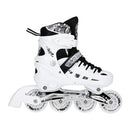 NH10905 4in1 LED SIZE M(35-38) INLINE SKATES WITH ADJUSTABLE HOCKEY BLADE NILS EXTREME