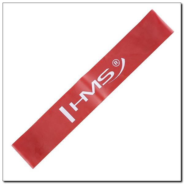 GU04 RED 0.7 x 50 x 600 MM HMS EXERCISE BAND