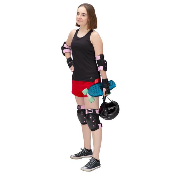 H709 ČERNO-FIALOVÁ OCHRANNÁ SADA NILS EXTREME VELIKOST S