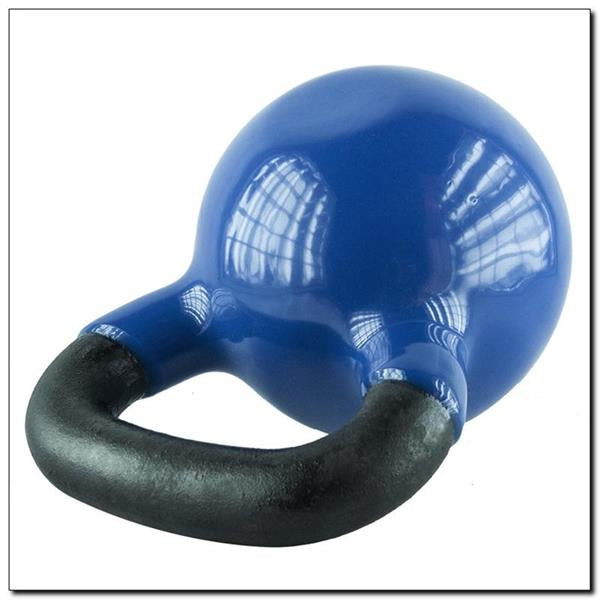 KNV20 BLUE KETTLEBELL CAST IRON VINYL-COATED HMS